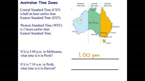 Time Difference between United States and Australia .